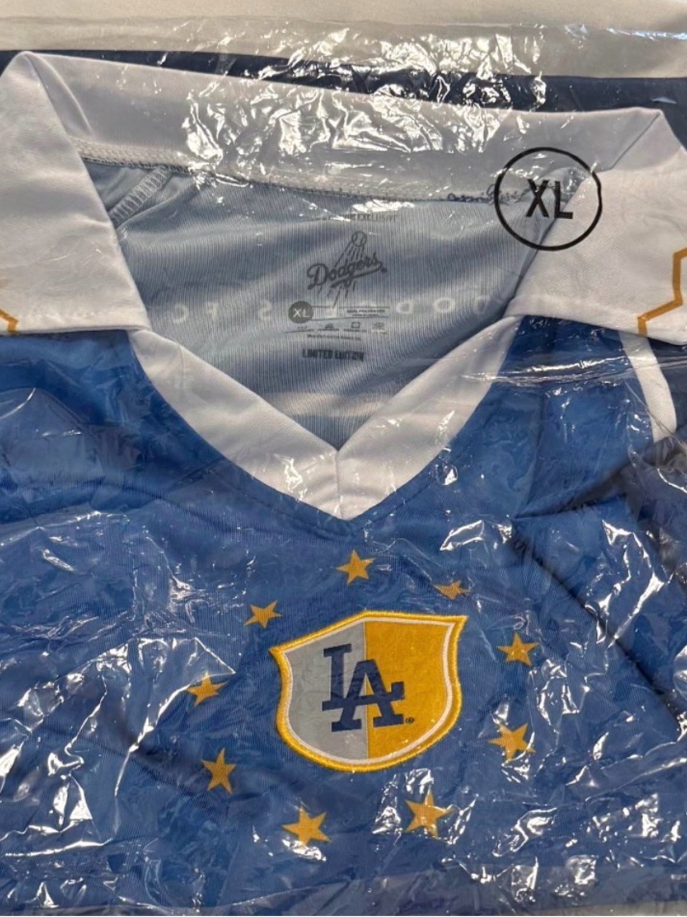 Dodgers soccer Jersey giveaway
